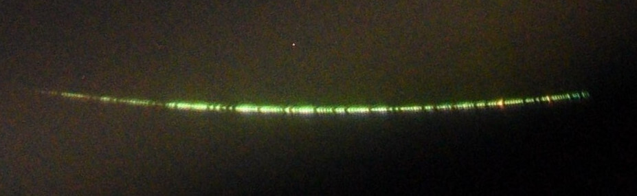 The fireball seen from the DFN station in Red Gully.